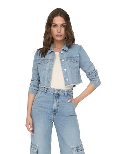 ONLY Onlwonder Ls Cropped DNM Jacket Gua Noos