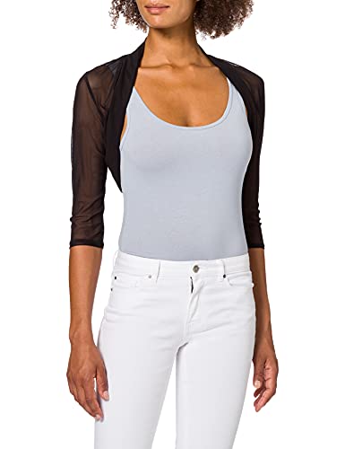 Vera Mont Damen 0086/4824 Bolero, Schwarz (Jet Black 9042), (Herstellergröße: 42)